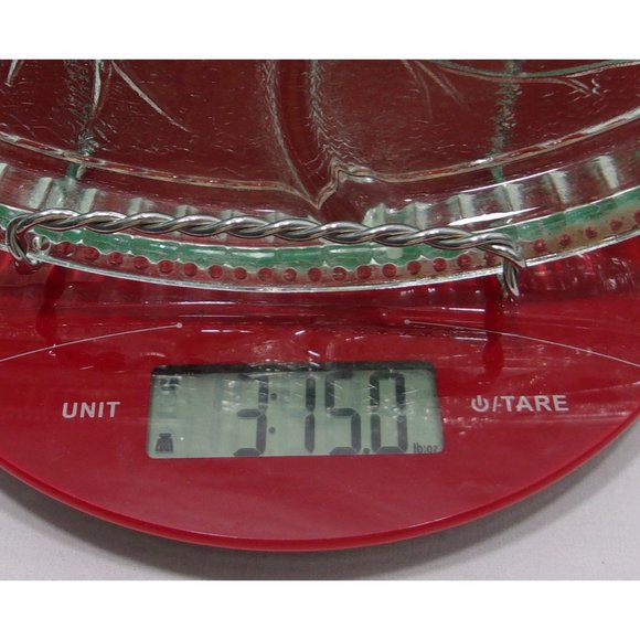 13" Indiana Glass Round 8 Egg 7 Section Egg & Relish Plate / Dish EASTER - Picture 7 of 7